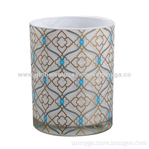 New Arrival Glass Candle Holder with 270mL Capacity